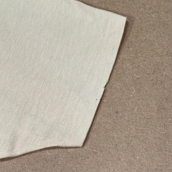 Vintage 1982 MASH 4077th Goin Home T Shirt U.S. Army Graphic Tee Tan Size S - Picture 7 of 8